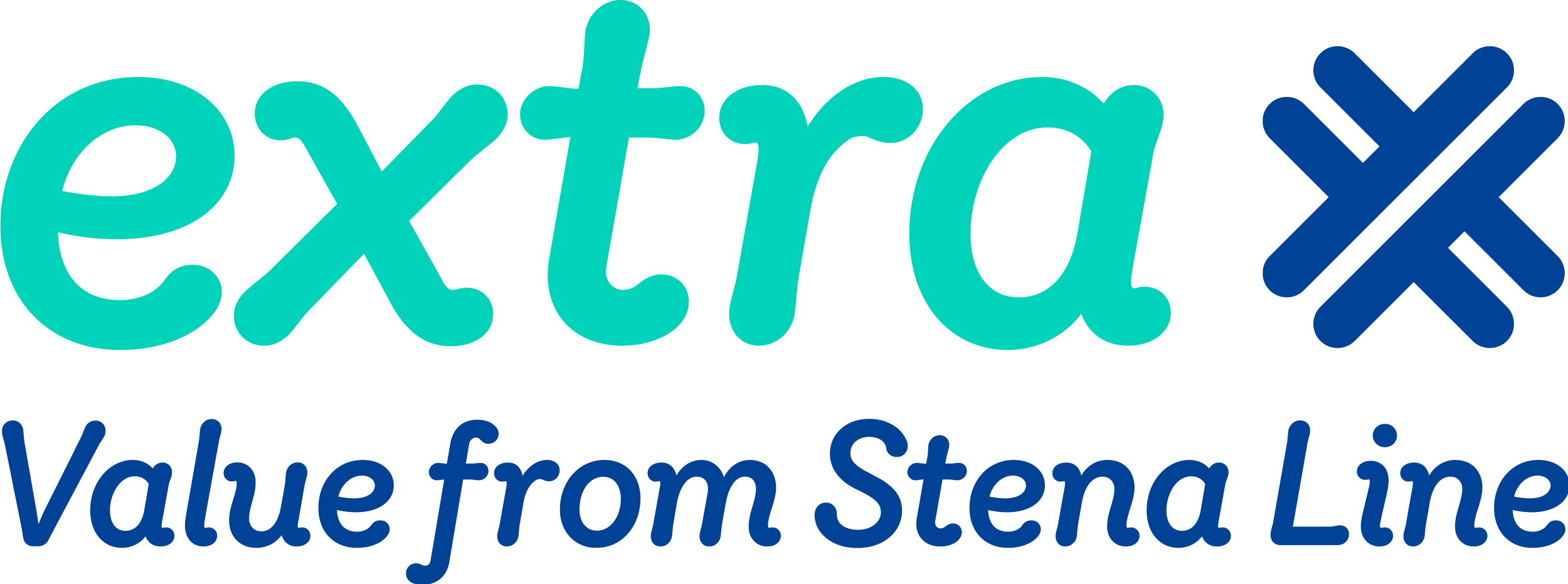 Logo for Stena Lines membership club called "Extra".